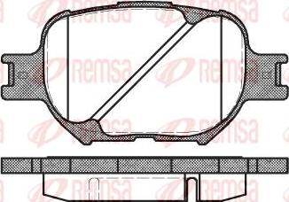 Kawe 0742 00 - Kit de plaquettes de frein, frein à disque cwaw.fr