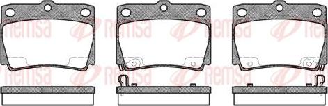 Kawe 0750 02 - Kit de plaquettes de frein, frein à disque cwaw.fr