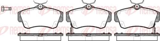 Kawe 0753 02 - Kit de plaquettes de frein, frein à disque cwaw.fr