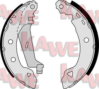 Kawe 07530 - Jeu de mâchoires de frein cwaw.fr