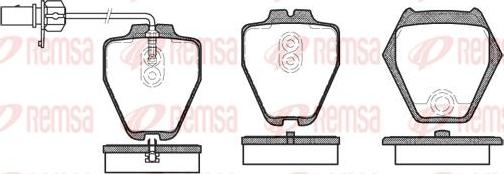 Kawe 0752 02 - Kit de plaquettes de frein, frein à disque cwaw.fr