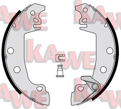 Kawe 07520 - Jeu de mâchoires de frein cwaw.fr