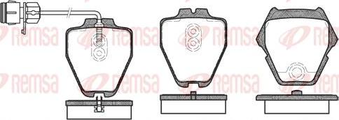 Kawe 0752 12 - Kit de plaquettes de frein, frein à disque cwaw.fr