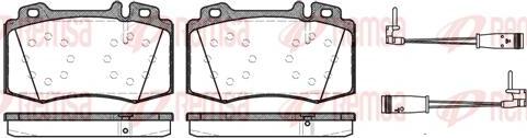 Kawe 0769 02 - Kit de plaquettes de frein, frein à disque cwaw.fr