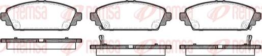 Kawe 0700 02 - Kit de plaquettes de frein, frein à disque cwaw.fr