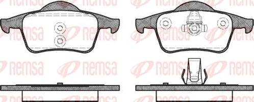 Kawe 0714 00 - Kit de plaquettes de frein, frein à disque cwaw.fr