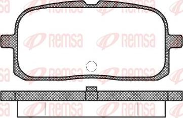 Kawe 0715 00 - Kit de plaquettes de frein, frein à disque cwaw.fr