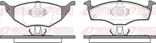 Kawe 0718 20 - Kit de plaquettes de frein, frein à disque cwaw.fr