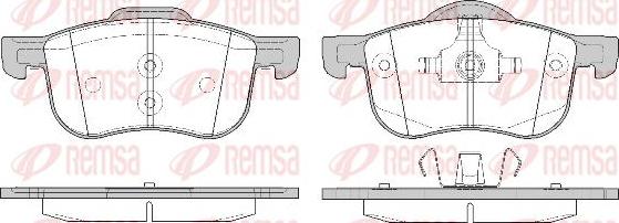 Kawe 0713 10 - Kit de plaquettes de frein, frein à disque cwaw.fr