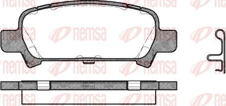 Kawe 0729 02 - Kit de plaquettes de frein, frein à disque cwaw.fr