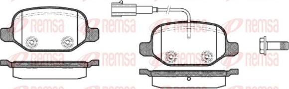 Kawe 0727 02 - Kit de plaquettes de frein, frein à disque cwaw.fr