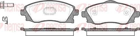 Kawe 0774 02 - Kit de plaquettes de frein, frein à disque cwaw.fr