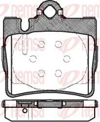 Kawe 0770 00 - Kit de plaquettes de frein, frein à disque cwaw.fr