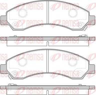 Kawe 1456 04 - Kit de plaquettes de frein, frein à disque cwaw.fr