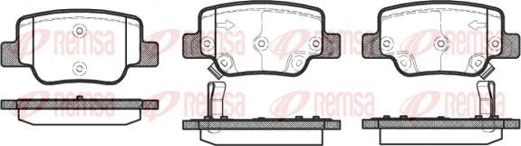 Kawe 1452 02 - Kit de plaquettes de frein, frein à disque cwaw.fr