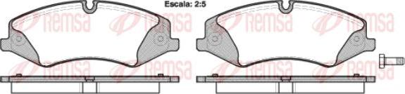 Kawe 1409 00 - Kit de plaquettes de frein, frein à disque cwaw.fr