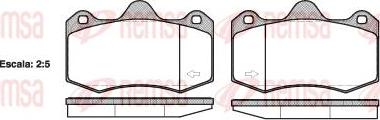 Kawe 1404 00 - Kit de plaquettes de frein, frein à disque cwaw.fr