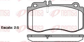 Kawe 1406 00 - Kit de plaquettes de frein, frein à disque cwaw.fr