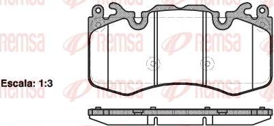 Kawe 1410 00 - Kit de plaquettes de frein, frein à disque cwaw.fr