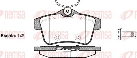 Kawe 1418 00 - Kit de plaquettes de frein, frein à disque cwaw.fr