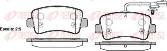 Kawe 1439 01 - Kit de plaquettes de frein, frein à disque cwaw.fr