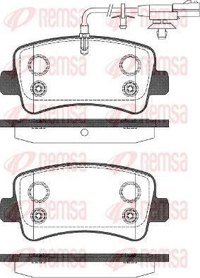 Kawe 1439 11 - Kit de plaquettes de frein, frein à disque cwaw.fr