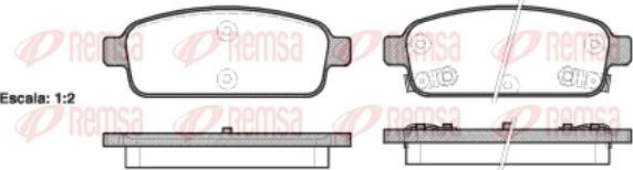 Kawe 1432 02 - Kit de plaquettes de frein, frein à disque cwaw.fr