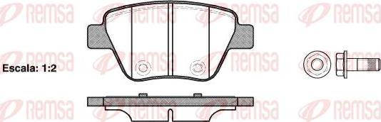 Kawe 1420 00 - Kit de plaquettes de frein, frein à disque cwaw.fr