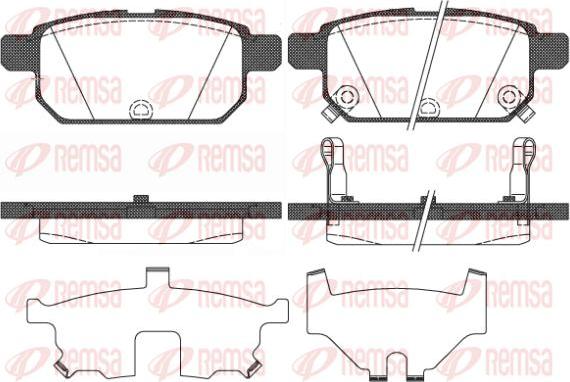 Kawe 1471 02 - Kit de plaquettes de frein, frein à disque cwaw.fr