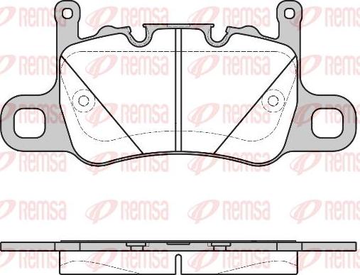 Kawe 1598 00 - Kit de plaquettes de frein, frein à disque cwaw.fr