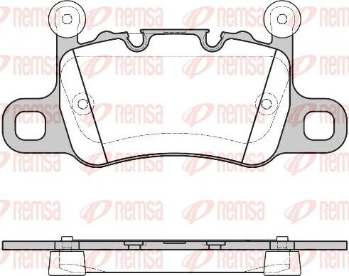 Kawe 1598 10 - Kit de plaquettes de frein, frein à disque cwaw.fr