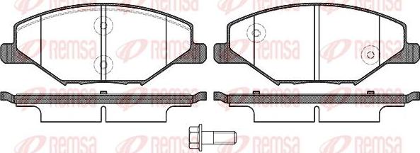 Kawe 1553 00 - Kit de plaquettes de frein, frein à disque cwaw.fr