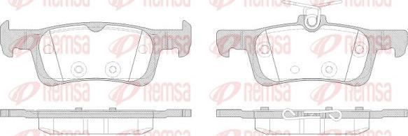 Kawe 1563 00 - Kit de plaquettes de frein, frein à disque cwaw.fr