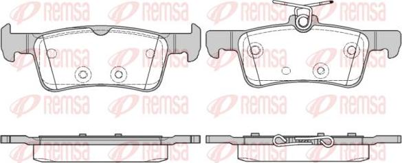 Kawe 1563 10 - Kit de plaquettes de frein, frein à disque cwaw.fr