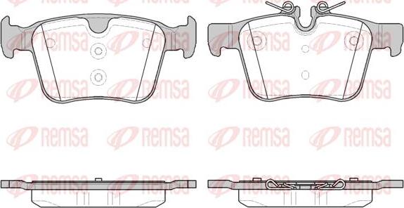 Kawe 1516 40 - Kit de plaquettes de frein, frein à disque cwaw.fr