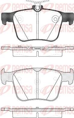 Kawe 1516 10 - Kit de plaquettes de frein, frein à disque cwaw.fr