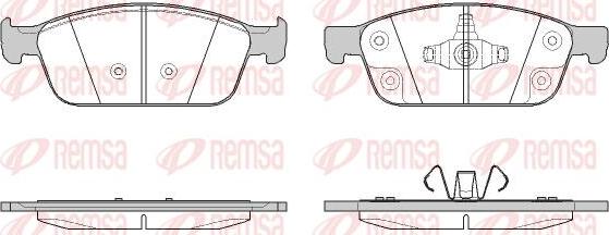 Kawe 1510 50 - Kit de plaquettes de frein, frein à disque cwaw.fr