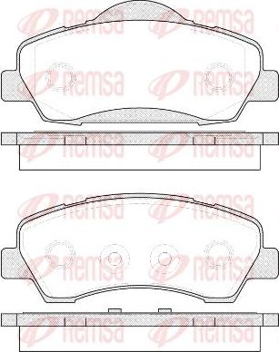 Kawe 1530 00 - Kit de plaquettes de frein, frein à disque cwaw.fr