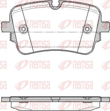 Kawe 1668 10 - Kit de plaquettes de frein, frein à disque cwaw.fr