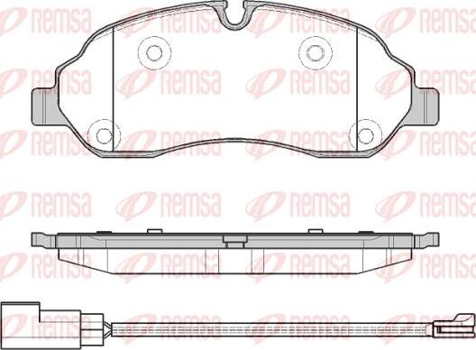 Kawe 1602 02 - Kit de plaquettes de frein, frein à disque cwaw.fr