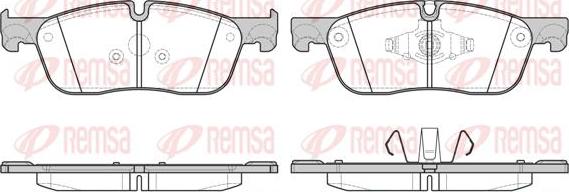 Kawe 1633 00 - Kit de plaquettes de frein, frein à disque cwaw.fr