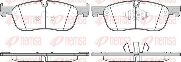 Kawe 1633 10 - Kit de plaquettes de frein, frein à disque cwaw.fr