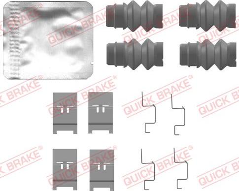 Kawe 109-0135 - Kit d'accessoires, plaquette de frein à disque cwaw.fr