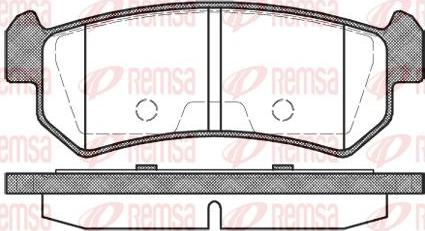 Kawe 1048 00 - Kit de plaquettes de frein, frein à disque cwaw.fr