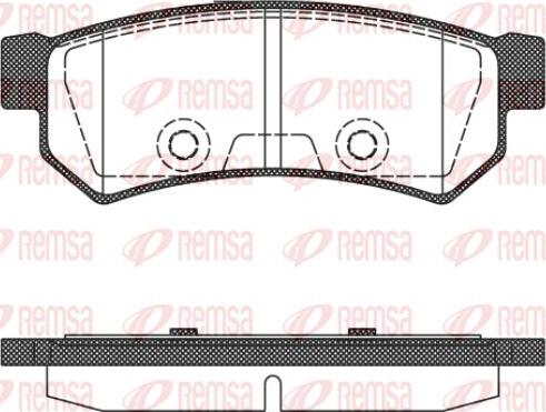 Kawe 1048 10 - Kit de plaquettes de frein, frein à disque cwaw.fr