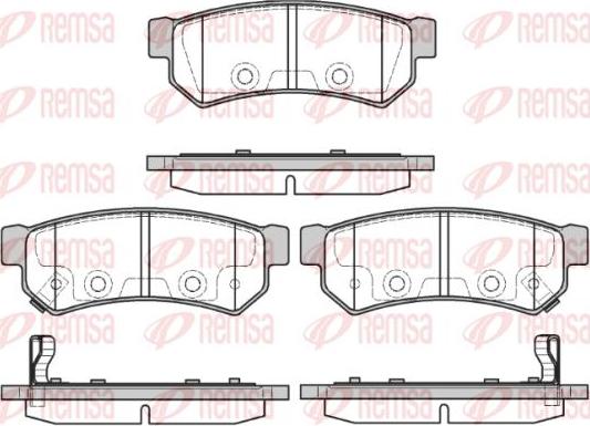 Kawe 1048 12 - Kit de plaquettes de frein, frein à disque cwaw.fr