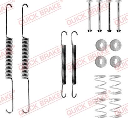 Kawe 105-0659 - Kit d'accessoires, mâchoire de frein cwaw.fr