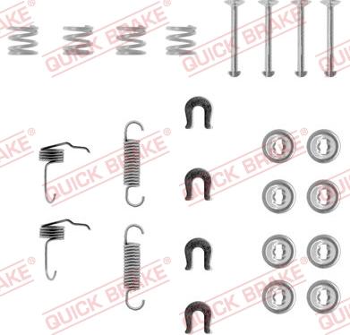 Kawe 105-0655 - Kit d'accessoires, mâchoire de frein cwaw.fr