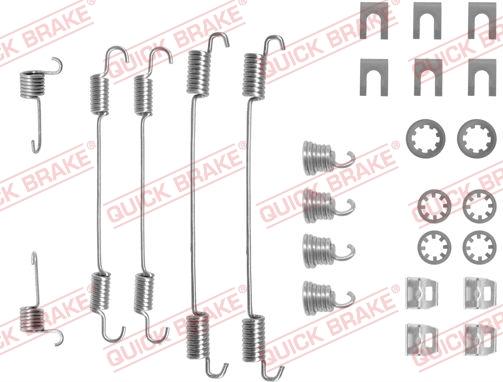 Kawe 105-0656 - Kit d'accessoires, mâchoire de frein cwaw.fr