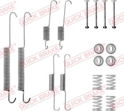 Kawe 105-0613 - Kit d'accessoires, mâchoire de frein cwaw.fr